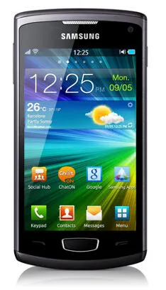 Samsung Wave 3 10,2 cm (4") Tek SIM Bada 2.0 3G 1500 mAh Siyah Akıllı Telefon