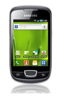 Samsung Galaxy Mini 7,98 cm (3.14") Tek SIM Android 2.2 3G 1500 mAh Gri Akıllı Telefon