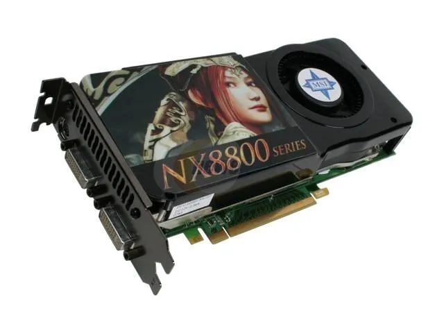 MSI NX8800GTS-T2D512E-OC 512MB GeForce 8800 GTS GDDR3 Ekran Kartı Thumbnail 0