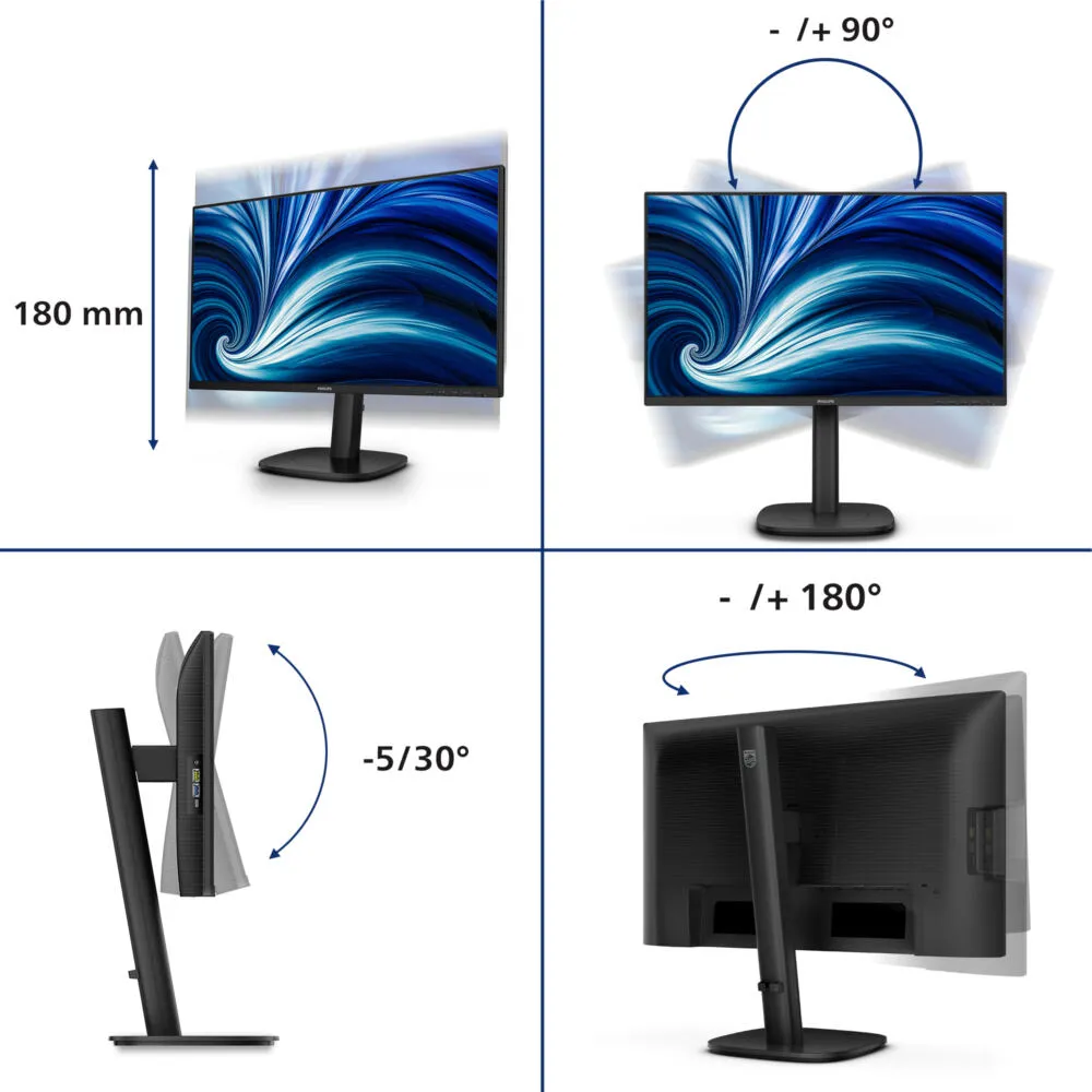 Philips 24B2N3200D/00 24.1 inç 100Hz Monitör Thumbnail 8