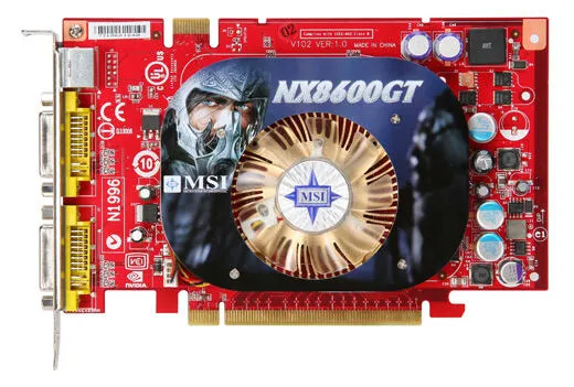 MSI V088-100R GeForce 8600 GT GDDR3 Ekran Kartı Thumbnail 0