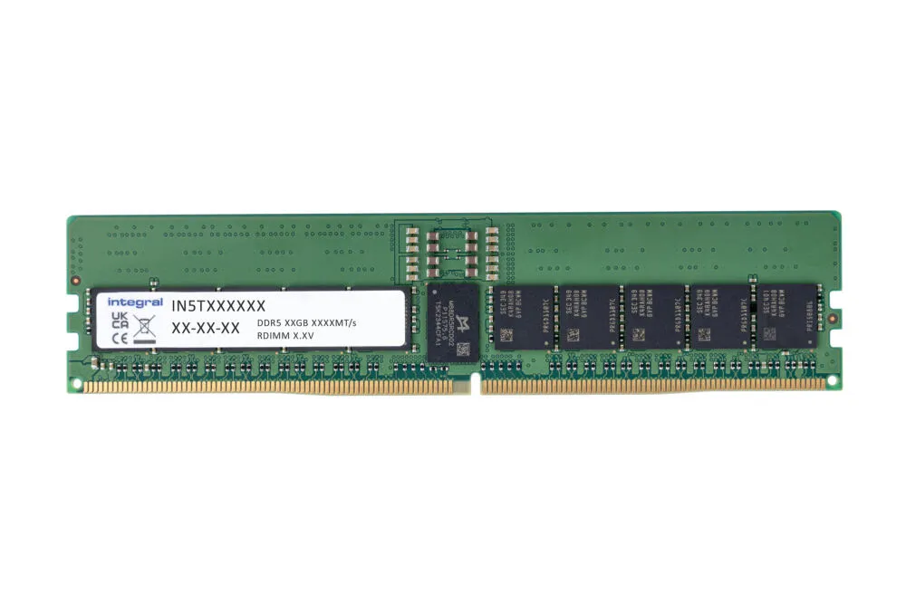 Integral IN5T64GRJPYX2 64 GB 1 x 64 GB DDR5 288-pin DIMM RAM Bellek
