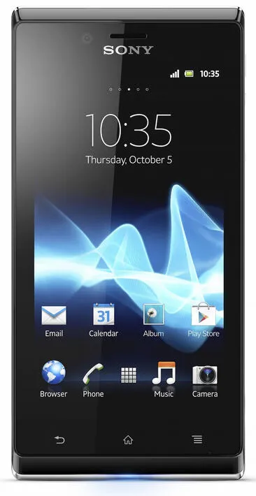 Sony Xperia J 10,2 cm (4") Tek SIM Android 4.0 3G Micro-USB B 0,5 GB 4 GB 1750 mAh Siyah Akıllı Telefon