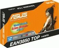 ASUS EAH3850 TOP/HTDI/512M GDDR3 Ekran Kartı Thumbnail 1
