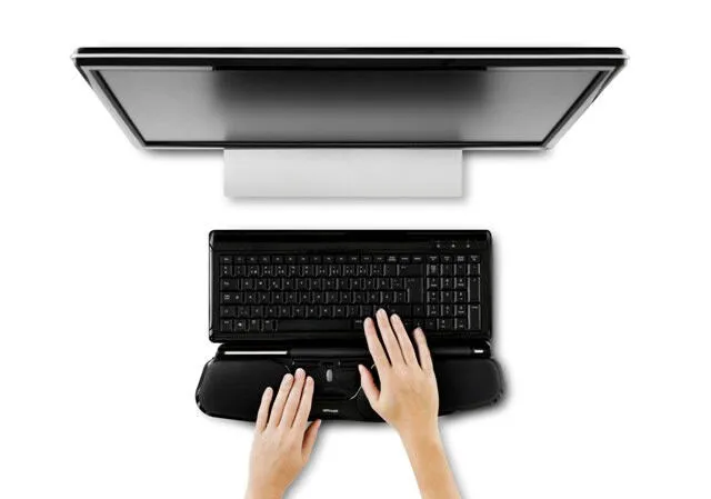 Contour Design RollerMouse Free 2 RM-FREE2-BLK 1600 DPI Optik Mouse Thumbnail 3