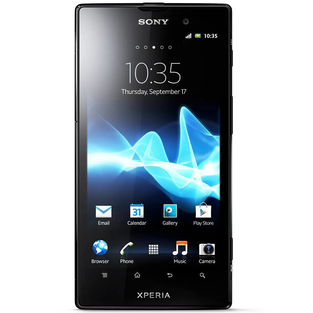 Sony Xperia ion 11,6 cm (4.55") Tek SIM Android 4.0 3G Micro-USB B 1 GB 16 GB 1900 mAh Siyah Akıllı Telefon