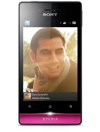 Sony Xperia miro 8,89 cm (3.5") Tek SIM Android 4.0 3G 0,5 GB 4 GB Siyah, Pembe Akıllı Telefon