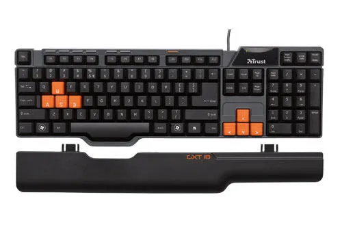 Trust GXT 18 Gaming Keyboard 17698 Oyuncu Klavyesi Thumbnail 6