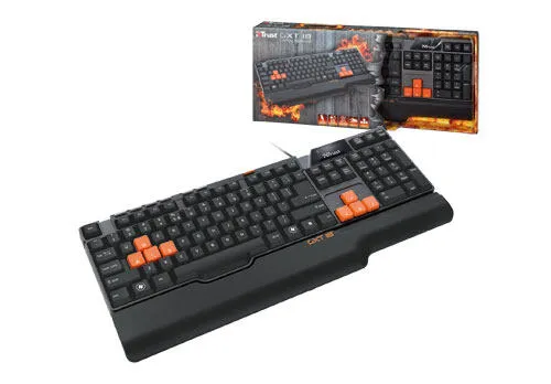 Trust GXT 18 Gaming Keyboard 17698 Oyuncu Klavyesi Thumbnail 2