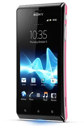Sony Xperia J 10,2 cm (4") Tek SIM Android 4.0 3G Micro-USB A 0,5 GB 4 GB 1700 mAh Pembe Akıllı Telefon