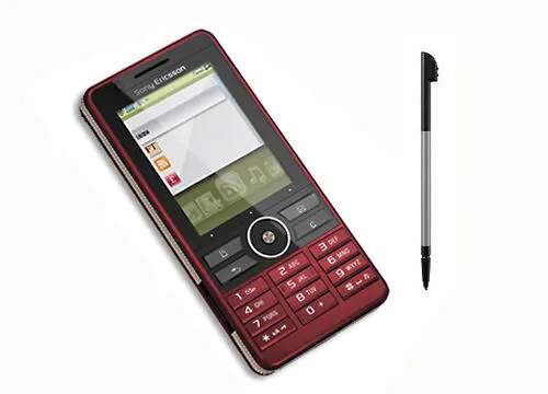 Sony G900 Dark Red 6,1 cm (2.4") Symbian OS Kırmızı Akıllı Telefon