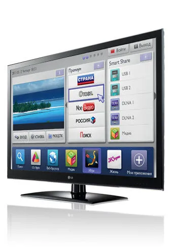 LG 42LV3701 Full HD kalitesi Smart Wi-Fi Siyah TV Televizyon (TV)