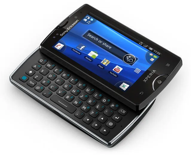 Sony Xperia mini pro 7,62 cm (3") Tek SIM Android 2.3 3G 0,5 GB 1200 mAh Siyah Akıllı Telefon