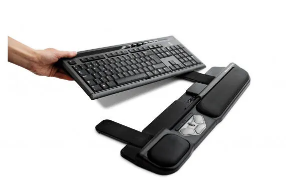BakkerElkhuizen Rollermouse Pro2 Ofis İki elini de kullanabilen USB Type-A + PS/2 İztopu Optik Mouse Fare