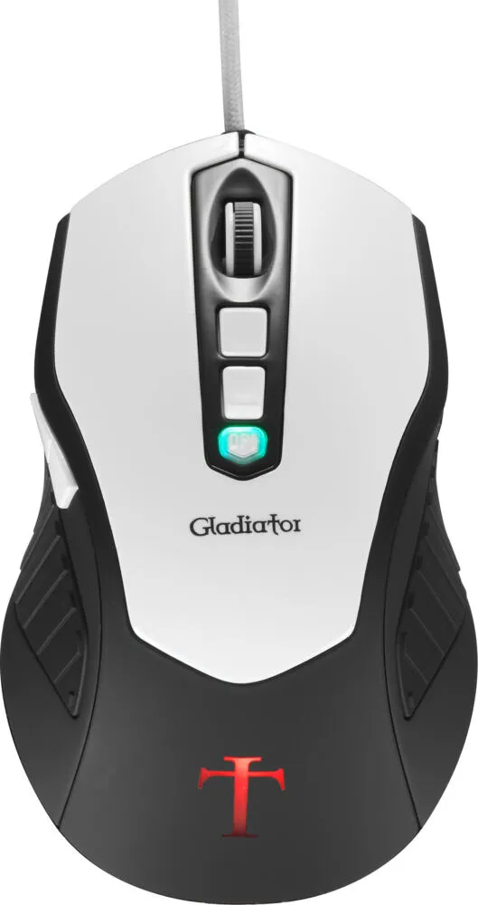 Aerocool Gladiator Oyun İki elini de kullanabilen A tipi USB Lazer 4000 DPI Optik Mouse Fare
