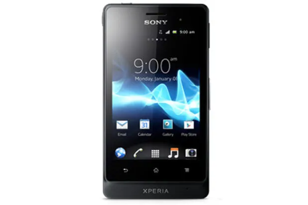 Sony Xperia go 8,89 cm (3.5") Tek SIM 3G 0,5 GB 8 GB 1305 mAh Siyah Akıllı Telefon