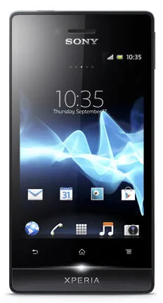 Sony Xperia miro 8,89 cm (3.5") Tek SIM Android 4.0 3G 4 GB Siyah Akıllı Telefon