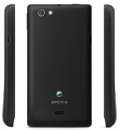 Sony Xperia miro 8,89 cm (3.5") Tek SIM Android 4.0 3G 4 GB Siyah Akıllı Telefon Thumbnail 1