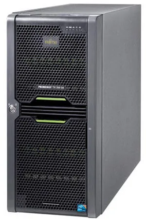 Fujitsu PRIMERGY TX200 S6 sunucu 0 GB Dikey (Tower) Intel® Xeon® 5000 Serisi E5645 2,4 GHz 4 GB DDR3-SDRAM Serve