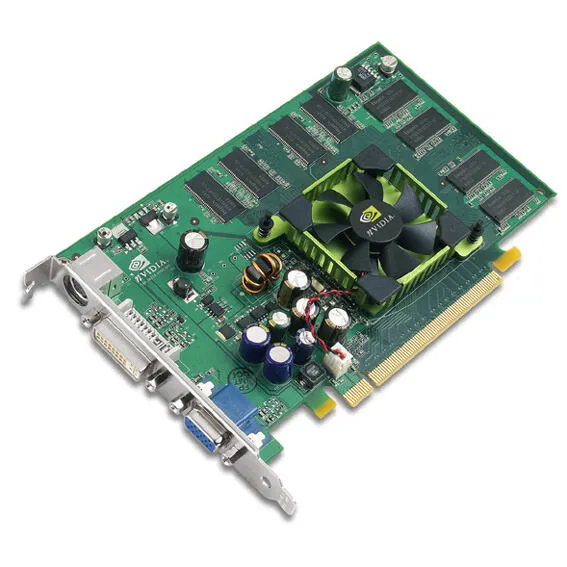 Fujitsu nVIDIAGeForce FX 6200 128MB Dual DVI VGA GeForce GDDR Ekran Kartı Thumbnail 0