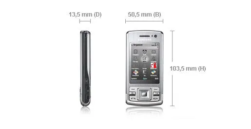 Samsung L870 SGH-L870TSA Gümüş Akıllı Telefon Thumbnail 1