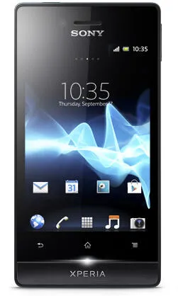 Sony Xperia miro 8,89 cm (3.5") Tek SIM Android 4.0 3G 0,5 GB 4 GB 1500 mAh Siyah Akıllı Telefon