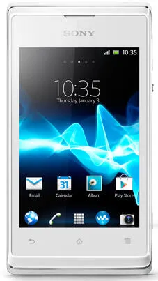 Sony Xperia E 8,89 cm (3.5") Tek SIM Android 4.1 3G Micro-USB A 0,5 GB 4 GB 1530 mAh Beyaz Akıllı Telefon