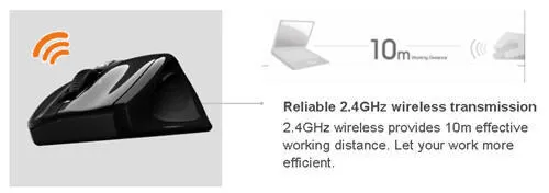 GIGABYTE GM-M7600 800 DPI Kablosuz Mouse Thumbnail 6