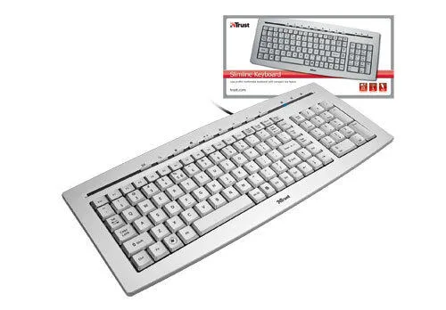 Trust Slimline Keyboard, FR 16618 Klavye Thumbnail 8