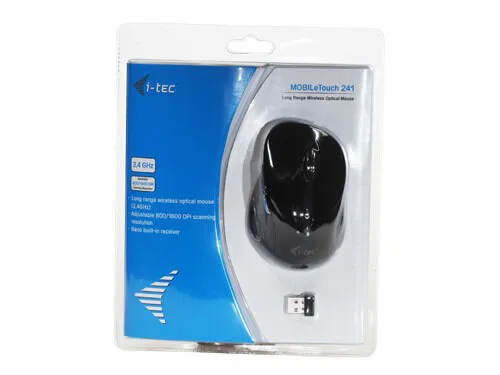 i-tec MOBILeTouch 241 MW241-BLACK 800 DPI Kablosuz Mouse Thumbnail 4