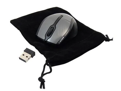i-tec LaserTouch NANO 242 MW242-BLACK 1600 DPI Kablosuz Mouse Thumbnail 6