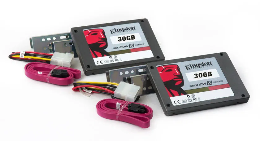 Kingston Technology SSDNow V125 Twin Pack 30 GB SNV125-S2BD/30GB-2P 2.5" SATA3 SSD Thumbnail 1