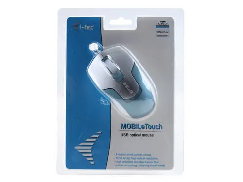i-tec MOP-BLU 2400 DPI Optik Mouse Thumbnail 2