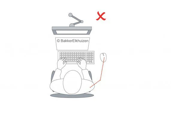 BakkerElkhuizen Rollermouse Pro2 Ofis İki elini de kullanabilen USB Type-A + PS/2 İztopu Optik Mouse Thumbnail 4