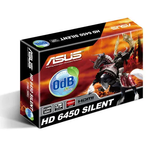 ASUS 90-C1CQ0A-J0UANAYZ 5 GB Radeon HD6450 GDDR3 Ekran Kartı Thumbnail 2