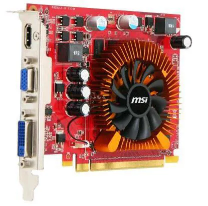 MSI VN220GT-MD512 1 GB GDDR2 Ekran Kartı Thumbnail 1