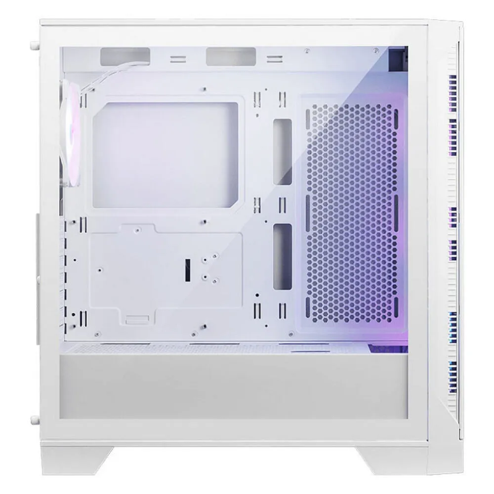 MSI MAG FORGE 320R AIRFLOW Mikro Dikey (Tower) Transparan, Beyaz Thumbnail 1