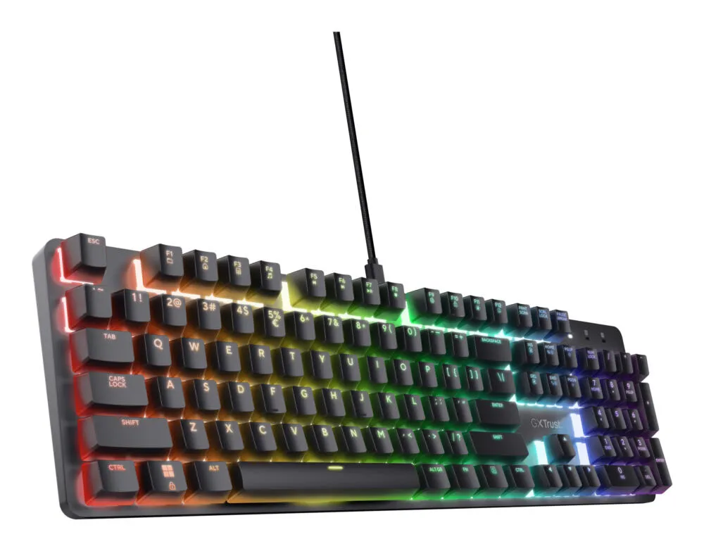 Trust GXT 871 Zora 25681 Mekanik RGB Oyuncu Klavyesi Thumbnail 4