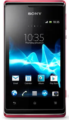 Sony Xperia E 8,89 cm (3.5") Tek SIM Android 4.1 3G Micro-USB A 0,5 GB 4 GB 1530 mAh Pembe Akıllı Telefon