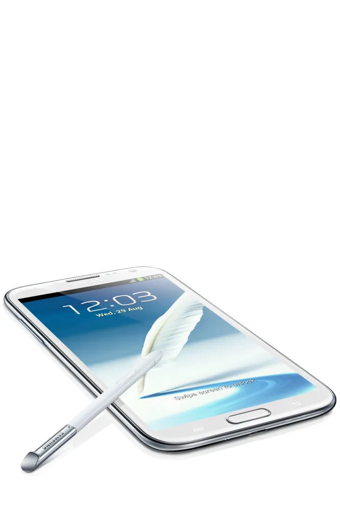 Samsung Galaxy Note II 14 cm (5.5") Tek SIM Android 4.1 3G Micro-USB B 16 GB 3100 mAh Beyaz Akıllı Telefon Thumbnail 2