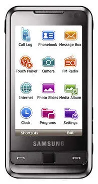Samsung Omnia SGH-I900 8,13 cm (3.2") 1440 mAh Gümüş Akıllı Telefon