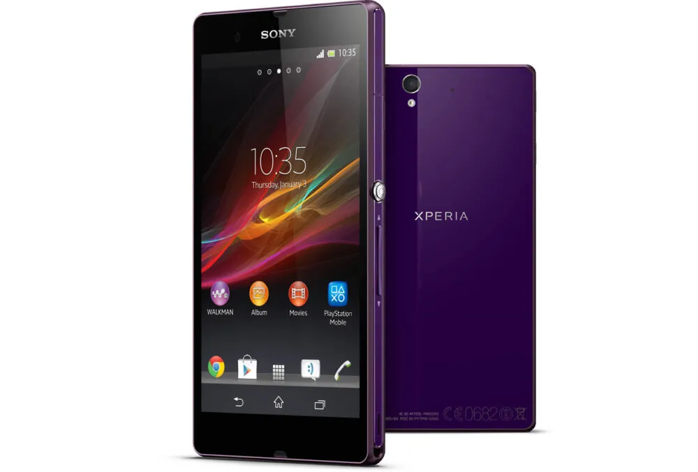 Sony Xperia Z 12,7 cm (5") Tek SIM Android 4.1 3G 2 GB 16 GB 2330 mAh Mor Akıllı Telefon