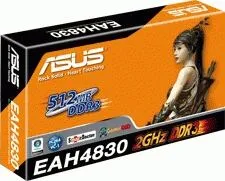 ASUS EAH4830/HTDP/512MD3 GDDR3 Ekran Kartı Thumbnail 1