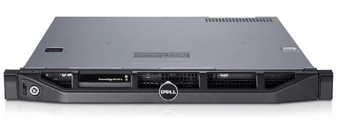 DELL PowerEdge R210II sunucu 1 TB Yatay (1U) Intel® Core™ i3 i3-3220 3,3 GHz 8 GB DDR3-SDRAM 250 W Serve