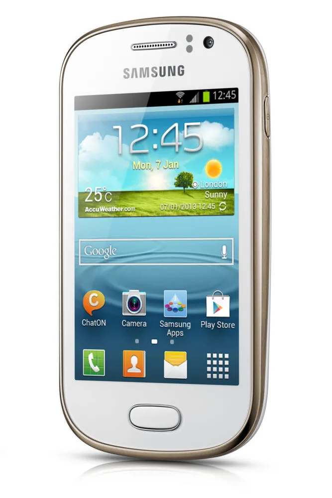 Samsung Fame 1300 mAh GT-S6810PWNETL Beyaz Akıllı Telefon Thumbnail 1