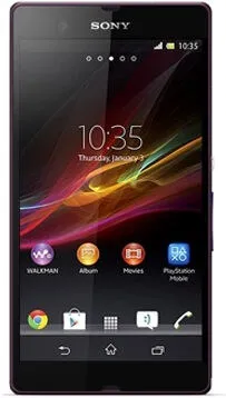 Sony Xperia Z 12,7 cm (5") Tek SIM Android 4.1 3G 1 GB 16 GB Mor Akıllı Telefon