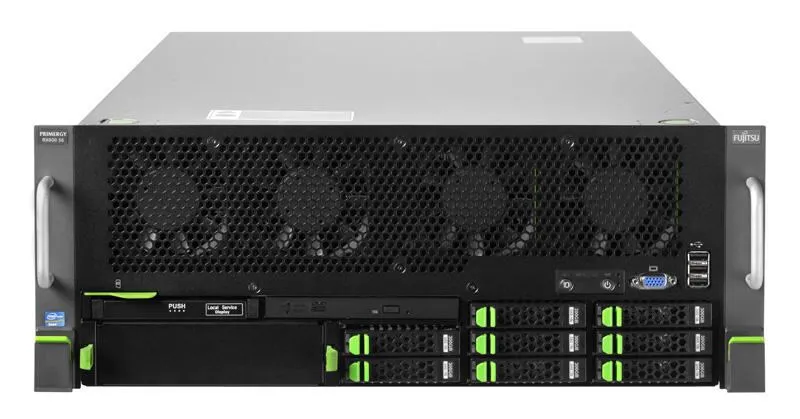 Fujitsu PRIMERGY RX600S5 sunucu Yatay (4U) Intel® Xeon® 7000 Serisi X7542 2,67 GHz 16 GB DDR3-SDRAM Serve