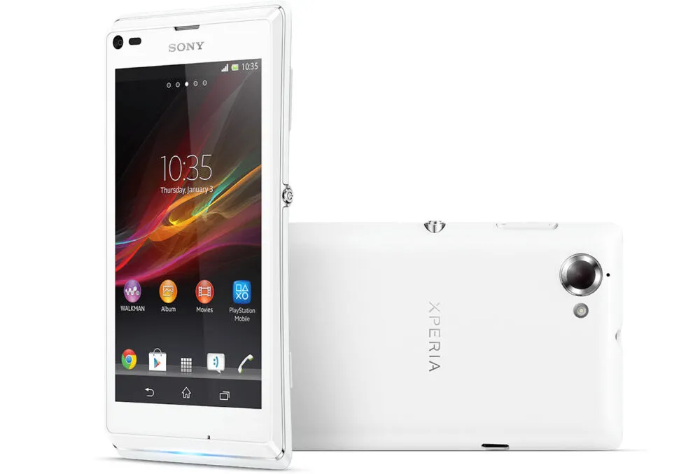 Sony Xperia L 10,9 cm (4.3") Çift SIM Android 4.1 3G 1 GB 1750 mAh Beyaz Akıllı Telefon