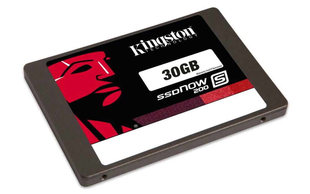 Kingston SS200S3/30G dahili 30 GB 2.5" Serial ATA III SSD Thumbnail 4