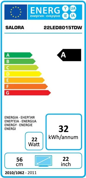 Salora 22LED8015TDW 22 inç Full HD TV Thumbnail 8